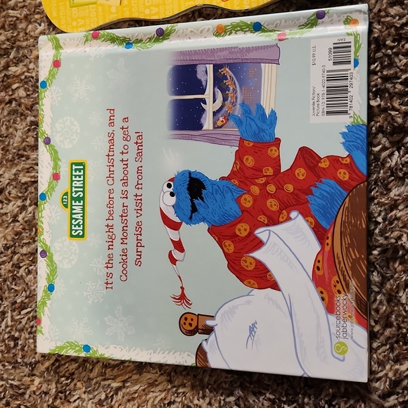 $2 in Bundle- Sesame Street Christmas Book - Picture 4 of 5